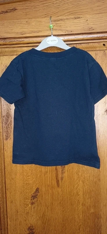 Camiseta masculina azul marinho "Canada" tamanho 4 anos – photo 6